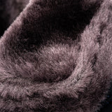 Buiruilun wholesale women Leather Snow Booties Rubber waterproof Shoes Women's Boots Winter Snowproof Ankle Boots