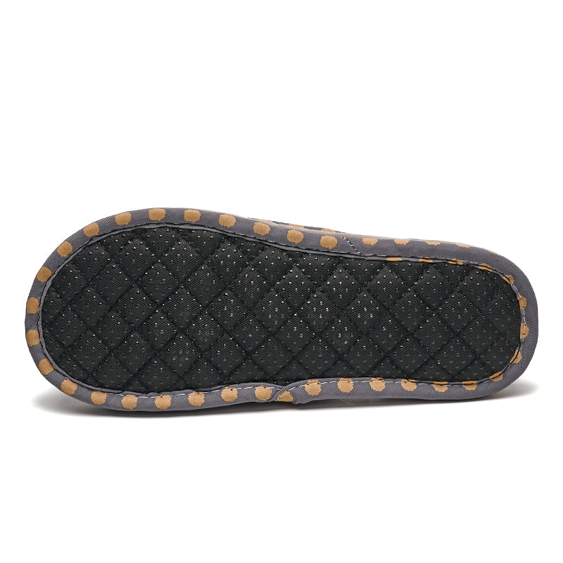Custom Breathable Soft Flooring Cotton Slippers For Home OEM Four Seasons Bedroom Comfortable Couples Slippers