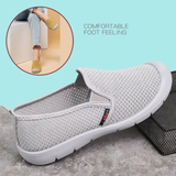 Breathable cloth shoes soft sole woman sport wearing casual walking sneakers women casual shoes