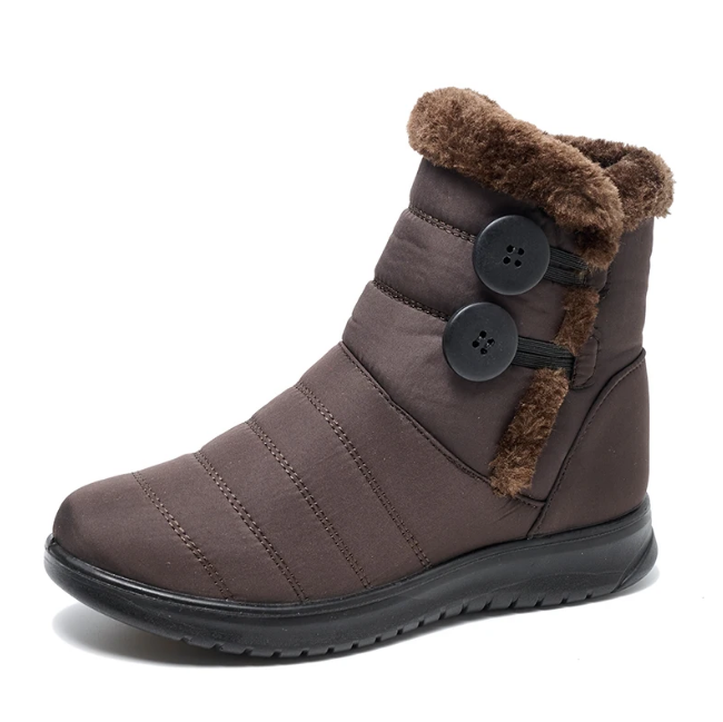 Bairuilun Soft Sole Snow Boots Warm Cotton Shoes Waterproof Cotton Boots Snow