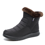 Custom Winter Suede Cotton Chunky Snow Boots Waterproof Snow Boots For Women