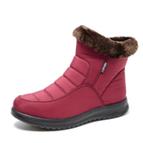 Custom Winter Suede Cotton Chunky Snow Boots Waterproof Snow Boots For Women