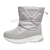 Winter Anti slip thickened plush women's snow boots winter grey warm insulation casual women's snow boots