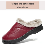 Bairuilun wholesale Home soft warm plush custom slippers for women Solid colors anti-slip thick sole ladies slipper for women