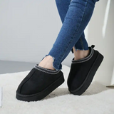 Fashion Warm Comfortable Plush Slipper With Thick Sole Winter Hot Sale Keep Warm Slip On Indoor Slipper