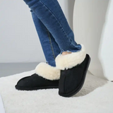 Fashion thickened home fluffy plush slipper for women winter warm fur lightweight indoor snow shoes plush slipper