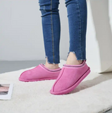 Fashion Warm Comfortable Plush Slipper With Low Sleeves Winter Hot Sale Keep Warm Slip On Indoor Slipper
