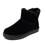 Wholesale Fashion Large Size Casual Winter Boots for Women Plush Warm Anti slip Plat Round Toe Snow Boots for Women