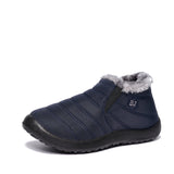 BAIRUILUN Cotton shoes for warmth and splash resistance, PU outsole for anti slip short boots for women