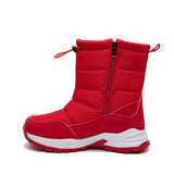 Customized winter snow boots for women's winter splash-proof, anti-skid, warm shoes, outdoor boots