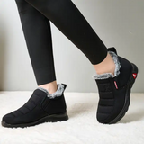 PU sole super light weight fleece lining big large size water proof upper winter women snow boots shoes sneakers for women