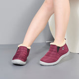 Large Size Cotton Shoes Wholesale Casual Warm Non-slip Lazy Lightweight Waterproof Umbrella Cloth Snow Boots Pu