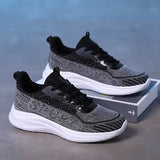 Spring and Summer New Mesh Embroidery Breathable Women's Sports Shoes Running Soft Sole Lightweight Women Casual Shoes